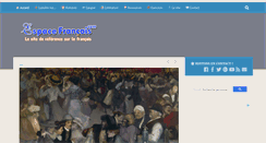 Desktop Screenshot of espacefrancais.com